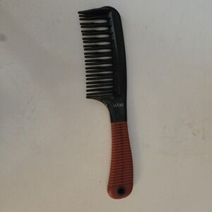 AVON Advance Techniques Detangling Comb Styling Tool 8.25" Red Handle Vtg